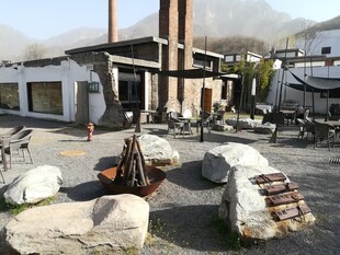 复古工业风户外场景