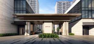 现代建筑庭院景观