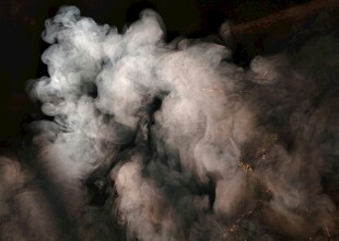 烟雾弥漫场景