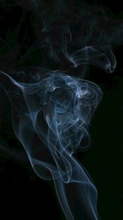 飘逸蓝烟