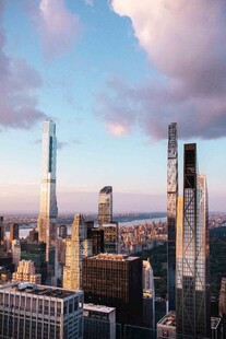 纽约城市天际线壮丽景观