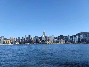 香港城市海景风光