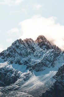 壮丽雪山美景