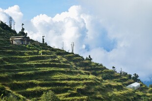 山间梯田美景