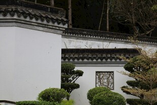 中式庭院景致