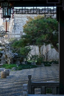 中式庭院景致