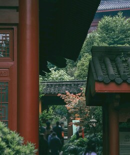 中式庭院景致