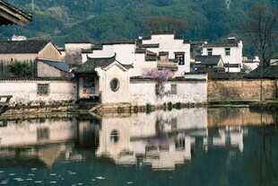江南水乡古村落宁静景致