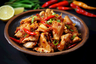 香辣美味白切鸡