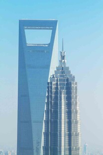 上海地标摩天大楼景观