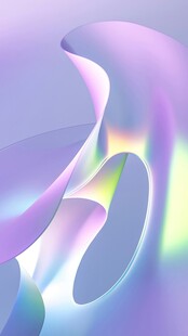 梦幻渐变流体艺术图案