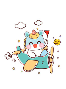 小马宝宝乘飞机欢乐飞行