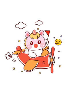 小马宝宝乘飞机欢乐飞行