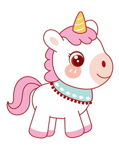 可爱小马宝宝卡通形象