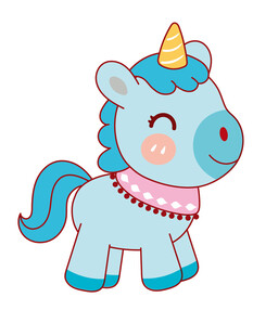 可爱小马宝宝卡通形象