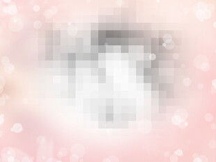 中间镂空透明底梦幻粉色背景