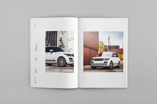 画册内页展示智能样机贴图素材