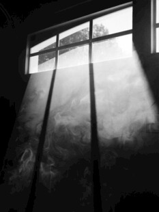 透过窗户的光影艺术