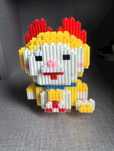 手工积木可爱玩偶