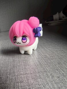 粉色毛发的可爱玩偶小马