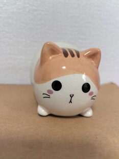 可爱猫咪陶瓷摆件