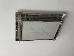 金属框架透明面板物件