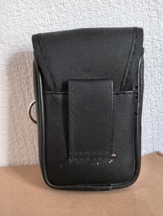 黑色便携小腰包
