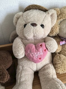 抱心泰迪熊毛绒玩具