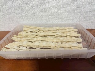 盒装条状面食