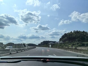 公路行车风景