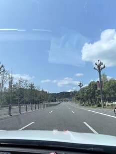公路行车视角风景