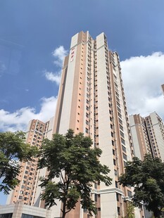 高层住宅楼景观