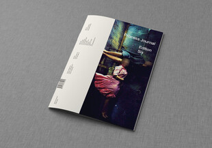 刊物画册封面设计样机