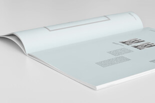 画册书籍内页展示样机