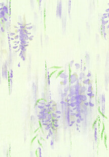 淡紫色薰衣草水彩画背景