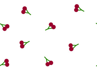 樱桃图案背景
