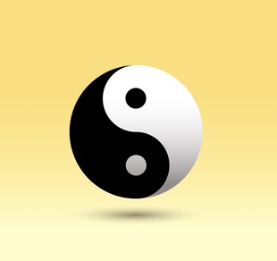 太极阴阳符号图案