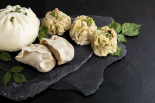 美味包子与饺子