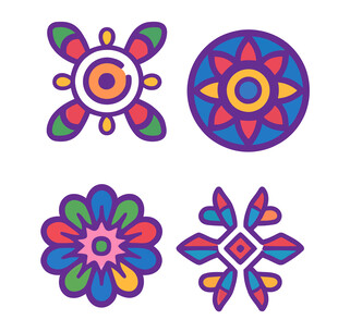壮锦花纹