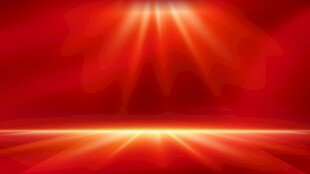 红色背景