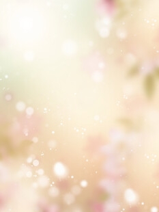 春天气息梦幻光斑背景图