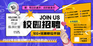 招聘展板