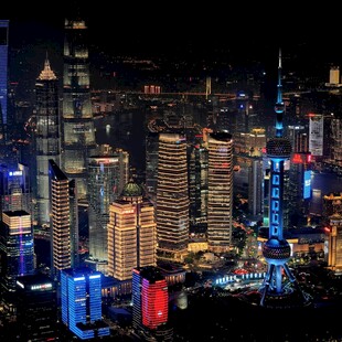 璀璨都市夜景