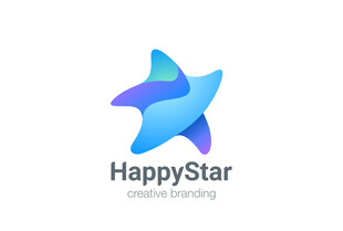 HappyStar星形标志