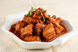美味红烧鸡块
