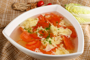 番茄蛋花汤