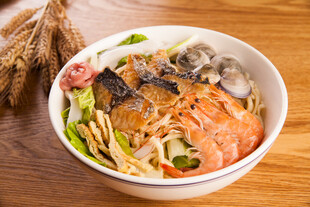 美味海鲜面