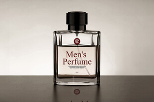 男士香水展示样机