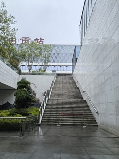 现代建筑中的阶梯景观