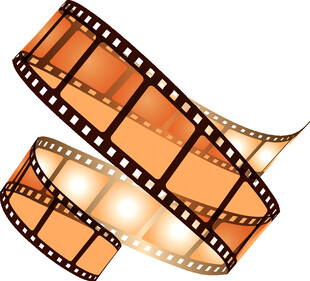 电影胶片图案光影魅力